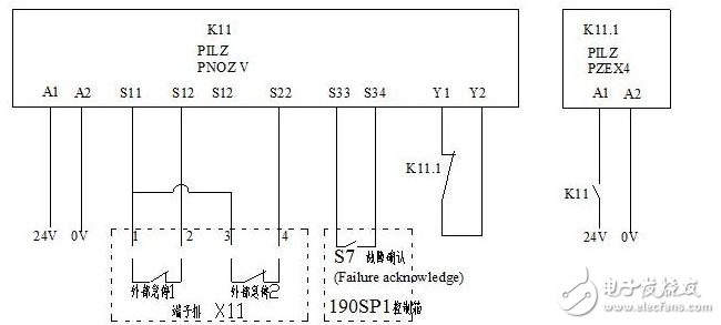 安全繼電器工作原理、接線圖、使用方法